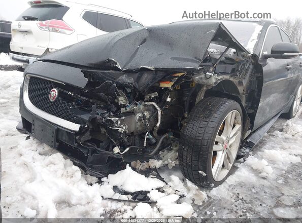 SAJAJ4EV5JCP21848 2018 JAGUAR XF Черный Вид спереди