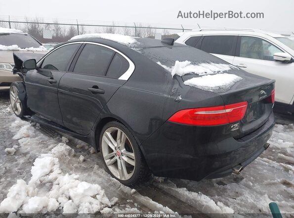 SAJAJ4EV5JCP21848 2018 JAGUAR XF Черный Задняя левая четверть