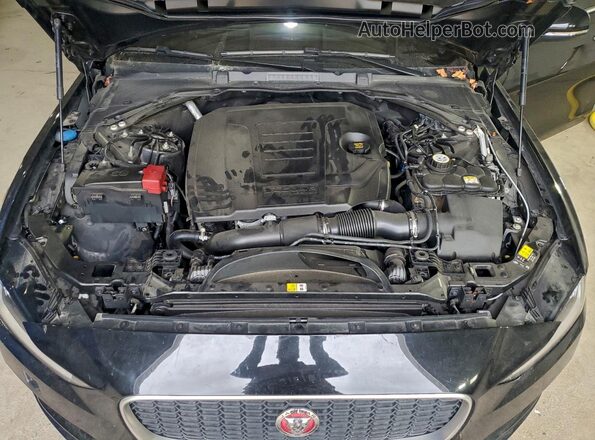 SAJAJ4FX8LCP55589 2020 JAGUAR XF Черный Вид задней части салона
