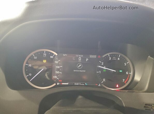 SAJAJ4FX8LCP55589 2020 JAGUAR XF Черный Вид щитка приборов