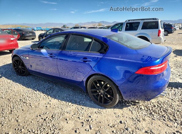 SAJAL4FN7JCP18555 2018 JAGUAR XF Blue 