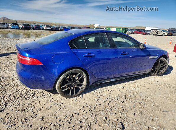 SAJAL4FN7JCP18555 2018 JAGUAR XF Blue 