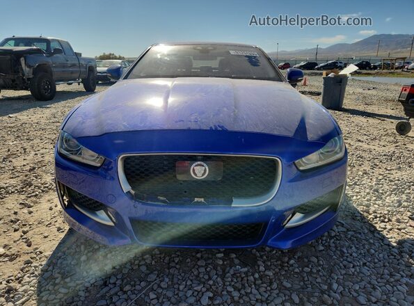 SAJAL4FN7JCP18555 2018 JAGUAR XF Blue 