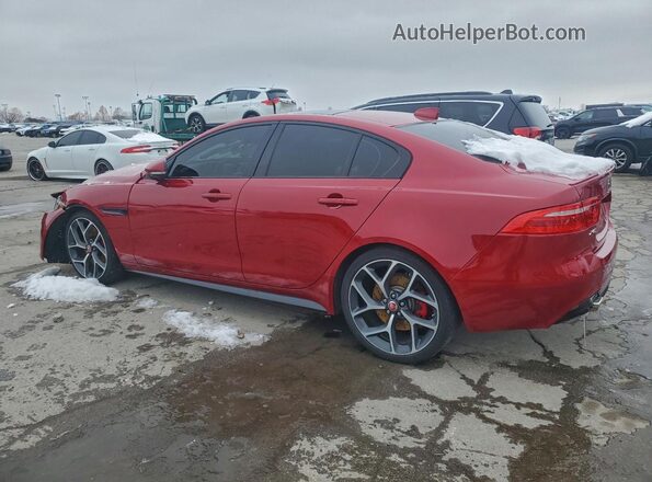 SAJAM4FV0JCP17597 2018 JAGUAR XF Red 