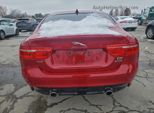 SAJAM4FV0JCP17597 2018 JAGUAR XF Red 