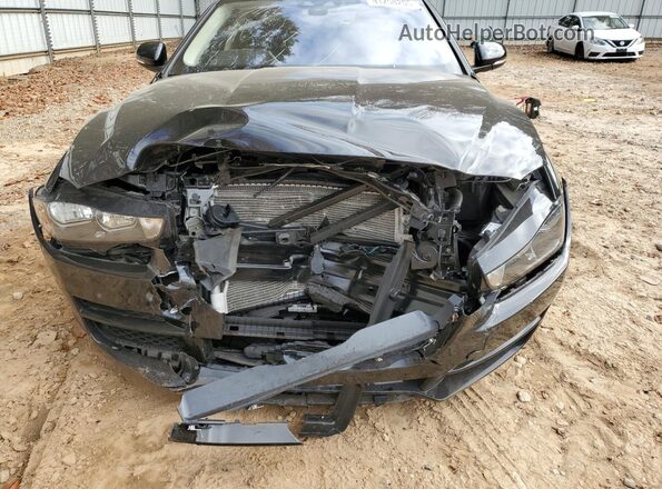 SAJAR4FX8KCP48018 2019 JAGUAR XF Black Սալոնի հետևի տեսք