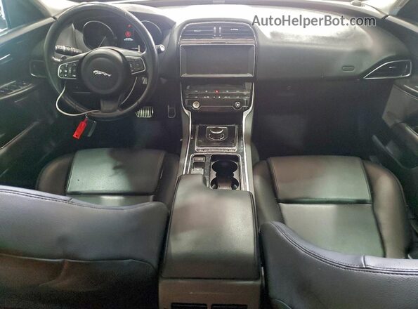 SAJAR4FX8KCP49301 2019 JAGUAR XF Black Առջևի վահանակի տեսք