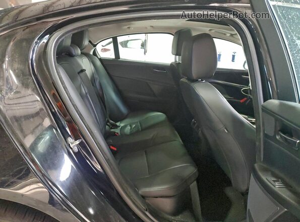 SAJAR4FX8KCP49301 2019 JAGUAR XF Black Հետևի նստատեղերի տեսք