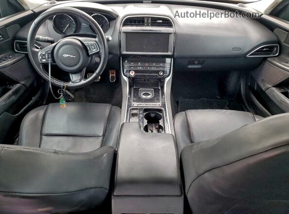 SAJAS4FX2KCP52487 2019 JAGUAR XF White Dashboard view