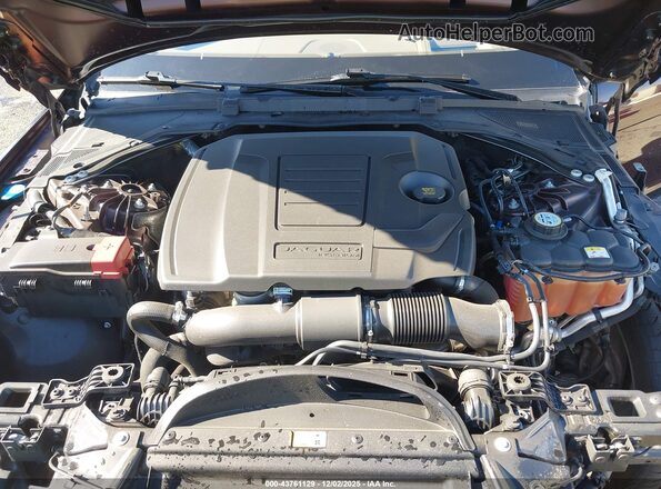 SAJBE4GX6LCY85393 2020 JAGUAR XF Бордовый Вид сзади