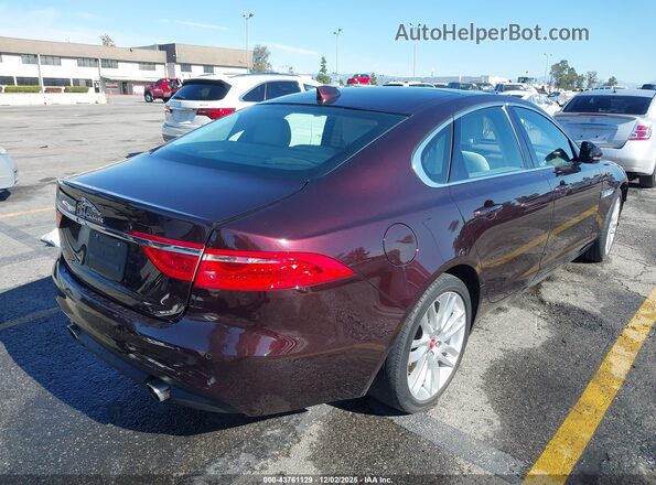 SAJBE4GX6LCY85393 2020 JAGUAR XF Бордовый Задняя правая четверть
