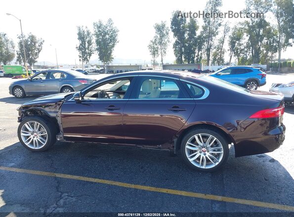 SAJBE4GX6LCY85393 2020 JAGUAR XF Бордовый 