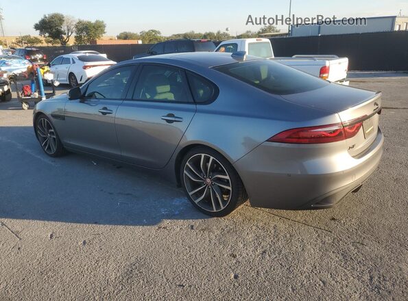SAJBG4FX3MCY89625 2021 JAGUAR XF Gray Trasero izquierdo