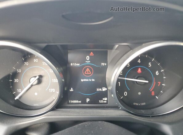 SAJBL4BV0GCY17219 2016 JAGUAR XF Silver Instrument cluster view