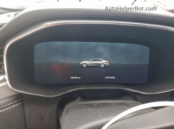 SAJBL4GX2MCY88847 2021 JAGUAR XF White Widok zestawu wskaźników
