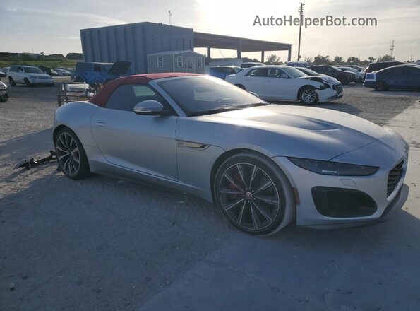 SAJD55FE0NCK77824 2022 JAGUAR F-TYPE Silver Delantero derecho