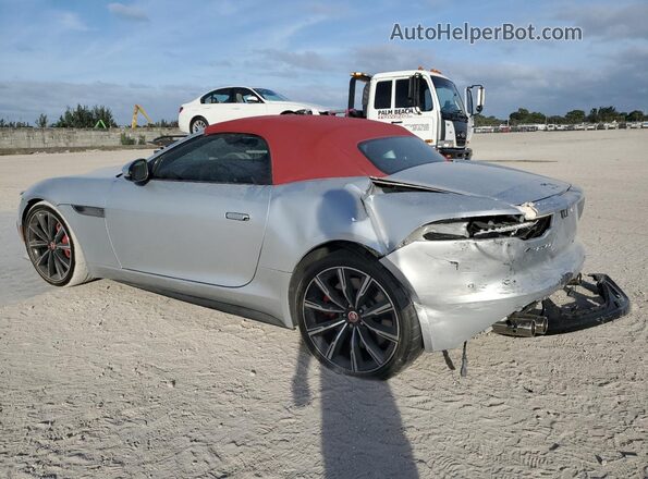 SAJD55FE0NCK77824 2022 JAGUAR F-TYPE Silver Trasero izquierdo