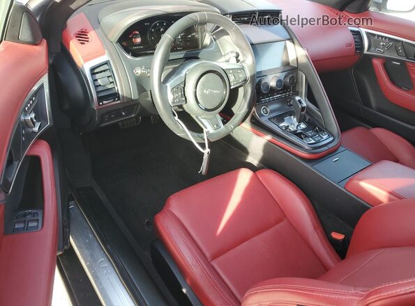 SAJD55FE0NCK77824 2022 JAGUAR F-TYPE Silver Vista del salpicadero