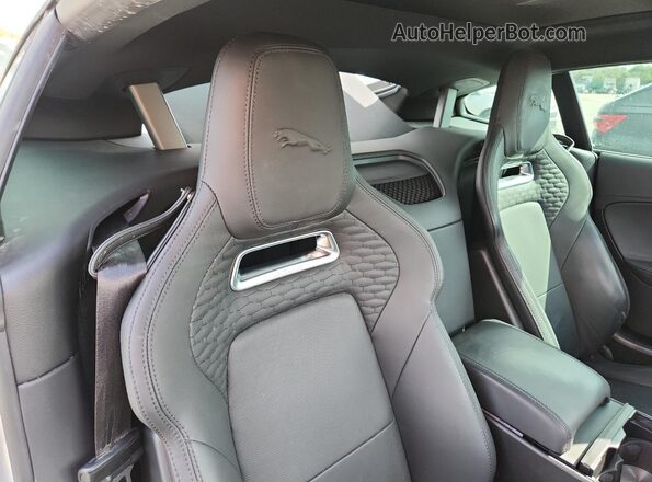 SAJDD1EE7PCK79909 2023 JAGUAR F-TYPE Silver Rear seats view
