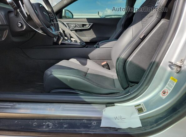 SAJDD1EE7PCK79909 2023 JAGUAR F-TYPE Silver Engine compartment view