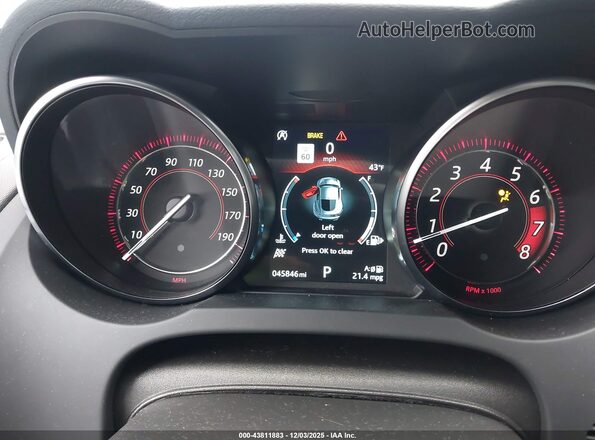 SAJDD1GX4LCK65653 2020 JAGUAR F-TYPE Gray უკანა სავარძლების ხედი