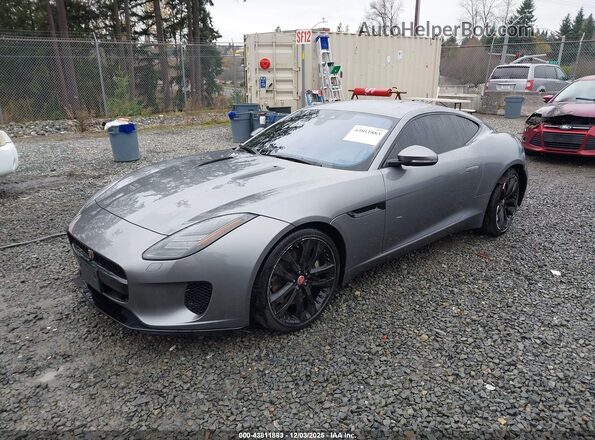SAJDD1GX4LCK65653 2020 JAGUAR F-TYPE Gray წინა მარცხენა ხედი სამი მეოთხედიდან