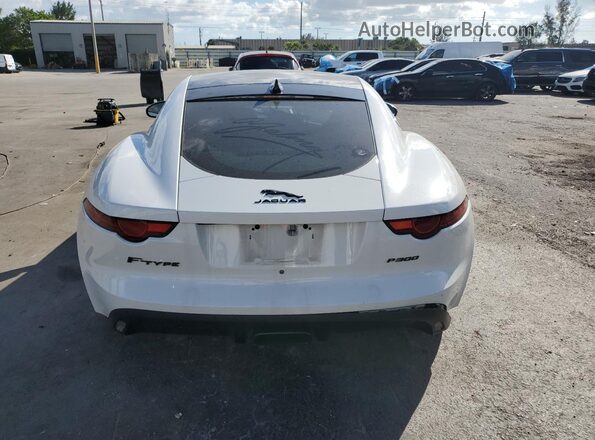 SAJDD1GX7LCK68854 2020 JAGUAR F-TYPE White Widok z tyłu