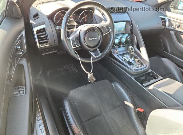 SAJDD1GX9JCK54936 2018 JAGUAR F-TYPE Black Vista del salpicadero