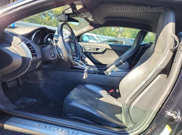 SAJDD1GX9JCK54936 2018 JAGUAR F-TYPE Black Vista interior delantera