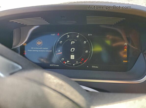 SAJDF1EEXRCK85149 2024 JAGUAR F-TYPE Green Widok zestawu wskaźników