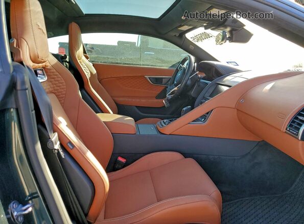 SAJDF1EEXRCK85149 2024 JAGUAR F-TYPE Green Widok tylnych siedzeń