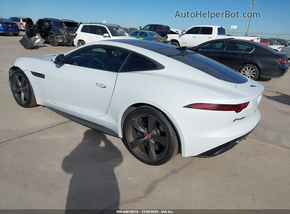 SAJDF1GV4JCK55209 2018 JAGUAR F-TYPE White Rear left