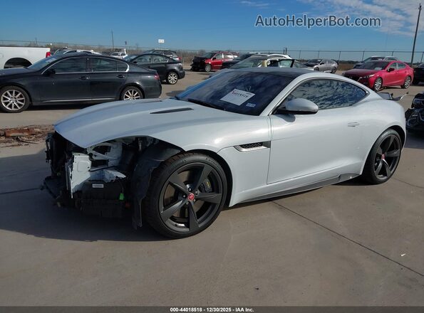 SAJDF1GV4JCK55209 2018 JAGUAR F-TYPE White Front left
