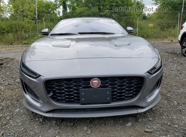 SAJDF5GX0MCK72375 2021 JAGUAR F-TYPE Gray წინა ხედი