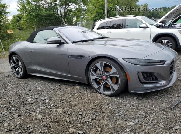 SAJDF5GX0MCK72375 2021 JAGUAR F-TYPE Gray წინა მარჯვენა