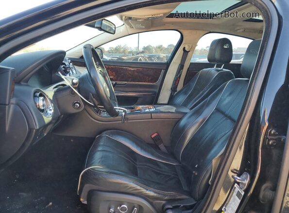 SAJWA1C70G8V98822 2016 JAGUAR XJ Black Widok wnętrza z przodu