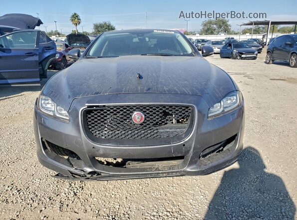 SAJWA1C71H8W12499 2017 JAGUAR XJ Gray წინა ხედი