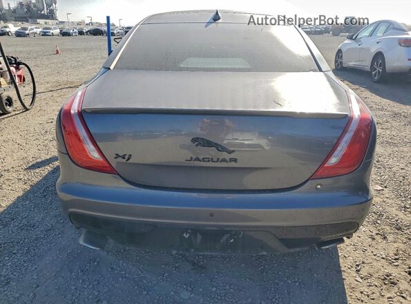 SAJWA1C71H8W12499 2017 JAGUAR XJ Gray უკანა ხედი
