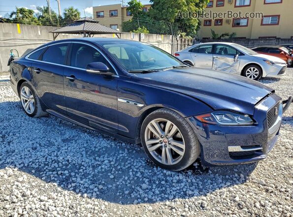 SAJWA1C74G8W01284 2016 JAGUAR XJ Синий Передняя правая четверть