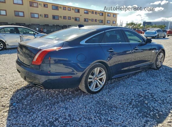 SAJWA1C74G8W01284 2016 JAGUAR XJ Синий Задняя правая четверть