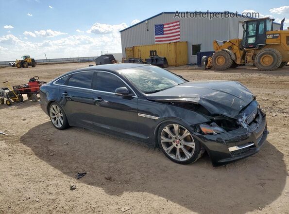 SAJWA2G79G8V99001 2016 JAGUAR XJL Black Передня права чверть