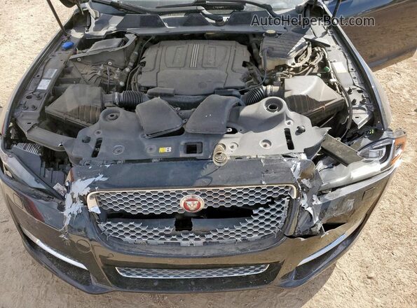 SAJWA2G79G8V99001 2016 JAGUAR XJL Black Вид задньої частини салону