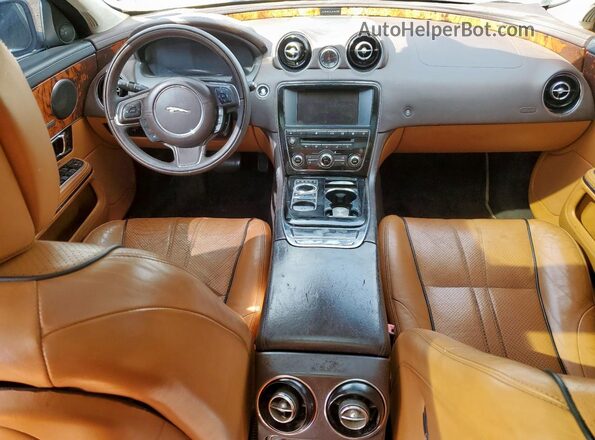 SAJWA2G79G8V99001 2016 JAGUAR XJL Black Вид панелі приладів
