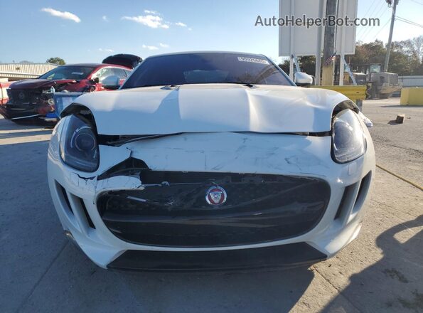 SAJWA6AT3H8K43691 2017 JAGUAR F-TYPE Белый Вид спереди