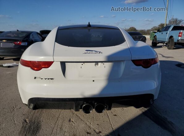 SAJWA6AT3H8K43691 2017 JAGUAR F-TYPE Белый Вид сзади