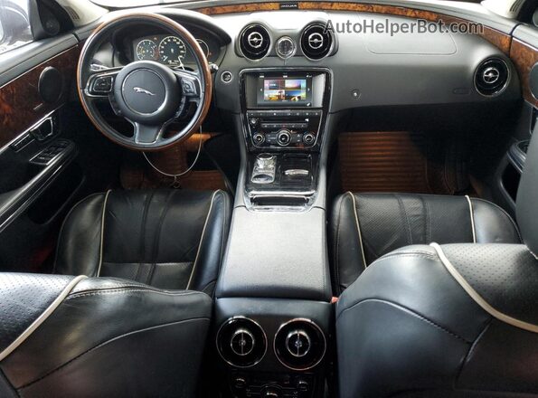 SAJWJ1CD0G8V94517 2016 JAGUAR XJ Black წინა პანელის ხედი