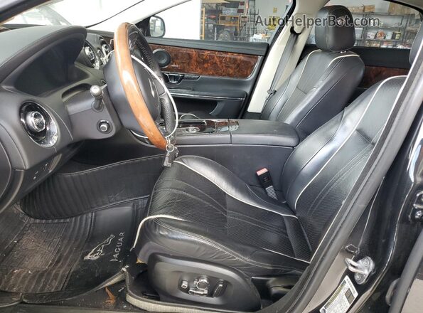 SAJWJ1CD0G8V94517 2016 JAGUAR XJ Black წინა სალონის ხედი