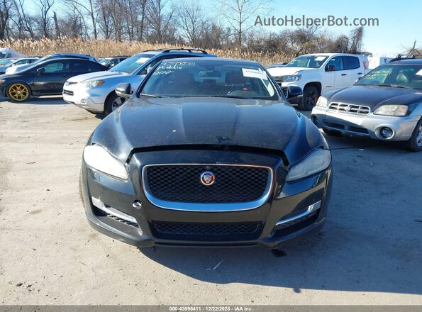 SAJWJ1CD3G8V94012 2016 JAGUAR XJ Black Vista del cuadro de instrumentos