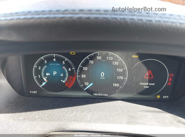 SAJWJ1CD3G8V94012 2016 JAGUAR XJ Black Vista de los asientos traseros