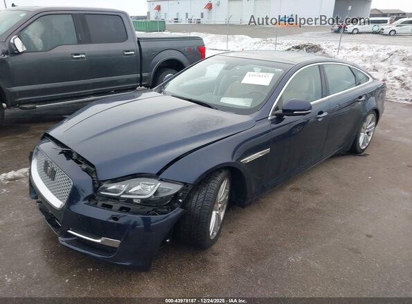 SAJWJ2GD0H8W03928 2017 JAGUAR XJ Blue Front left